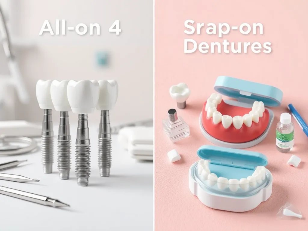 All on 4 vs Snap on Dentures